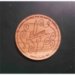 3.5" Hardwood Magnets