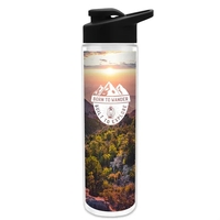 16 oz Double Wall Insulated Sport Bottle with Drink-Thru Lid... from ASI...