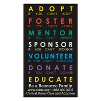 Jumbo business card magnet.... from ASI 56950 Gill Studios Inc / Gill-Line®