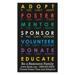 Jumbo Business Card Magnet / Full Color (2 3/4" x 4 3/4")