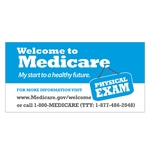 Custom Square Corner Vinyl Magnet, 0.030" Thick Screen Print