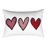 Full Color Short Plush Throw Pillow Cover
