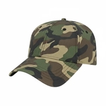 Woodland Lowstyle Snapback USA Made / Union-Solid Eyelets