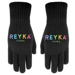 Deluxe Knit Text Gloves with Grip Palm and Oversized DTF