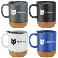 20oz ceramic mug with a handle.... from ASI 57956 Graphco line