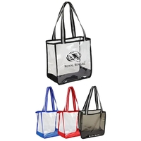 Clear tote bag with a transparent design.... from ASI 57956 Graphco line