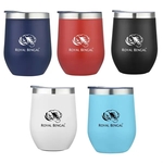 12 Oz. Stainless Steel Wine Glass