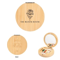 Bamboo Sewing Kit With Mirror