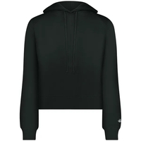 Ladies Athletic Fleece Crop Hoodie