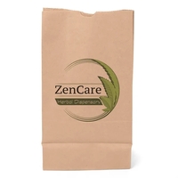 6# S.O.S. paper bag with serrated cut top and side gusset.... from ASI 37940...