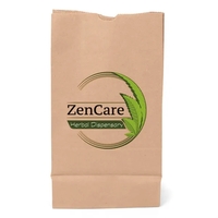 6# S.O.S. paper bag with serrated cut top and side gusset.... from ASI 37940...