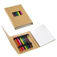 Sketch Pad With 10-Piece Colored Pencil Set... from ASI 36730 Ariel Premium...