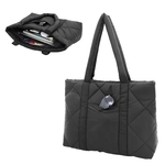 Veranda Quilted Nylon Tote Bag