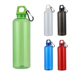 Aloha 25 oz RPET Reusable Translucent Bottle w/ Carabiner