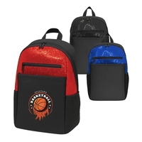 600D Polyester Glitter Computer Backpack
