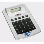 Rubber-Touch Desk Top Calculator