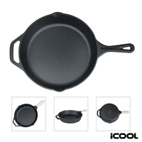 iCOOL® Anchorage 10'' Cast Iron Skillet / Frying Pan... from ASI 67866...