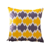 Short Plush Digital Print Throw Pillow Cover