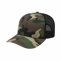 Order Custom Prostyle Structured, Snapback, Woodland Camo/Mesh Baseball Caps...