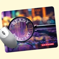 7" x 9" x 1/4" - Fabric Mouse Pad-Made in the... from ASI 49716 Digispec &...