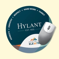 Origin'L Fabric ® 8" Round x 1/8"-Fabric Mouse Pad-Made in the... from ASI...