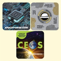 4" x 4" x 1/16"-Drink Coaster-Made in the USA with brilliant,... from ASI...