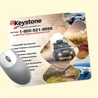 7" x 8" x 1/16"- Fabric Mouse Pad-Made in the USA... from ASI 49716 Digispec...