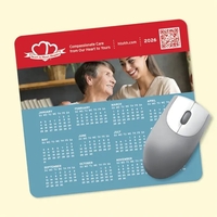7.5 x 8 x 1/4 - Fabric Calendar Mouse Pad-Made in... from ASI 49716 Digispec...