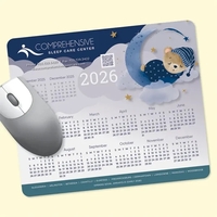 8" x 9.5" x 1/16" - Hard Surface Calendar Mouse Pad-Made... from ASI 49716...