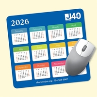 7.5 x 8 x 1/16 - Calendar Fabric MousePad-Made in the... from ASI 49716...