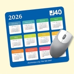 Origin'L Fabric® 7.5 x 8 x 1/16 Calendar Mouse Pad