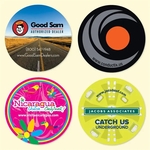 Vynex® Heavy Duty 3.6" Round x 1/16" Drink Coaster