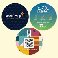 Heavy Duty 4" Round x 1/16"- Hard Surface Drink Coaster-Made in... from ASI...