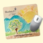 Vynex® Heavy Duty 7.5" x 8" x 1/16" Hard Surface Mouse Pad