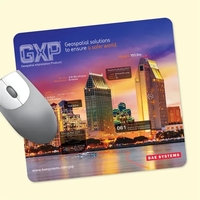 Vynex® Heavy Duty 7.5" x 8" x 1/8" Hard Surface Mouse Pad