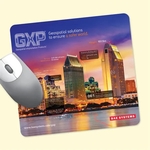 Vynex® Heavy Duty 7.5" x 8" x 1/8" Hard Surface Mouse Pad