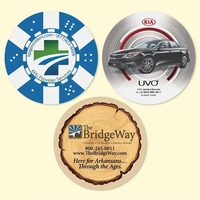 Vynex® DuraTec® 4" Round x 1/16" Hard Surface Drink Coaster