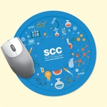 Vynex® DuraTec® 8" Round x 1/16" Hard Surface Mouse Pad