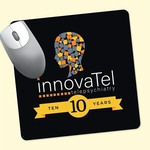 Vynex®DuraTec® 8" x 8" x 1/16" Hard Surface Mouse Pad