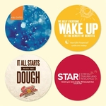 Vynex® DuraTec® 3.6" Round x 1/8" Hard Surface Drink Coaster