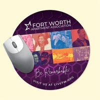 Barely There™ 8" Round x.020" Ultra Thin Mouse Pad