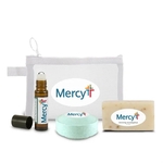 Personal Spa Kit in Compact Mesh Bag with Center Imprint