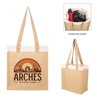 Stephen 12 Oz. Recycled Cotton & Jute Tote Bag... from ASI 61125 Hit...