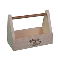 USA-made wood caddy with laser engraving, great for tools, gifts, or... from...