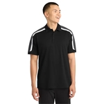 Sport-Tek Tricolor Shoulder Micropique Sport-Wick Polo.