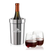 The Milano Wine Cooler & Wine Set combines sleek sophistication with... from...