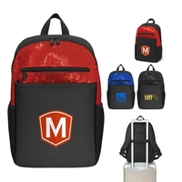 Glitter Backpack with built-in luggage passthrough... from ASI 31517 Admart...