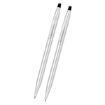 Cross Classic Century® Lustrous Chrome Pen and Pencil Set