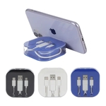 Tetra 4-in-1 Charging Cable With Recycled ABS Case & Built-I