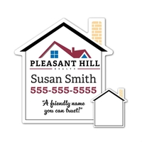 House 3.625" x 3.875 - Mini Magnet